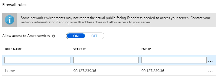 MySQL firewall